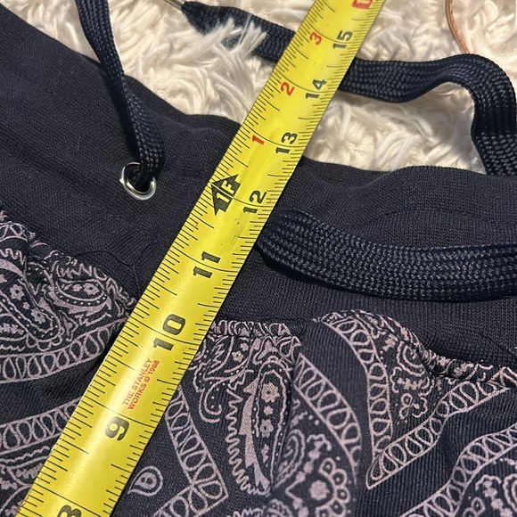 30% off w ♥️ MP MEN'S BANDANA FLEECE JOGGER PANTS S retro  pockets NWT #36 - Picture 13 of 13